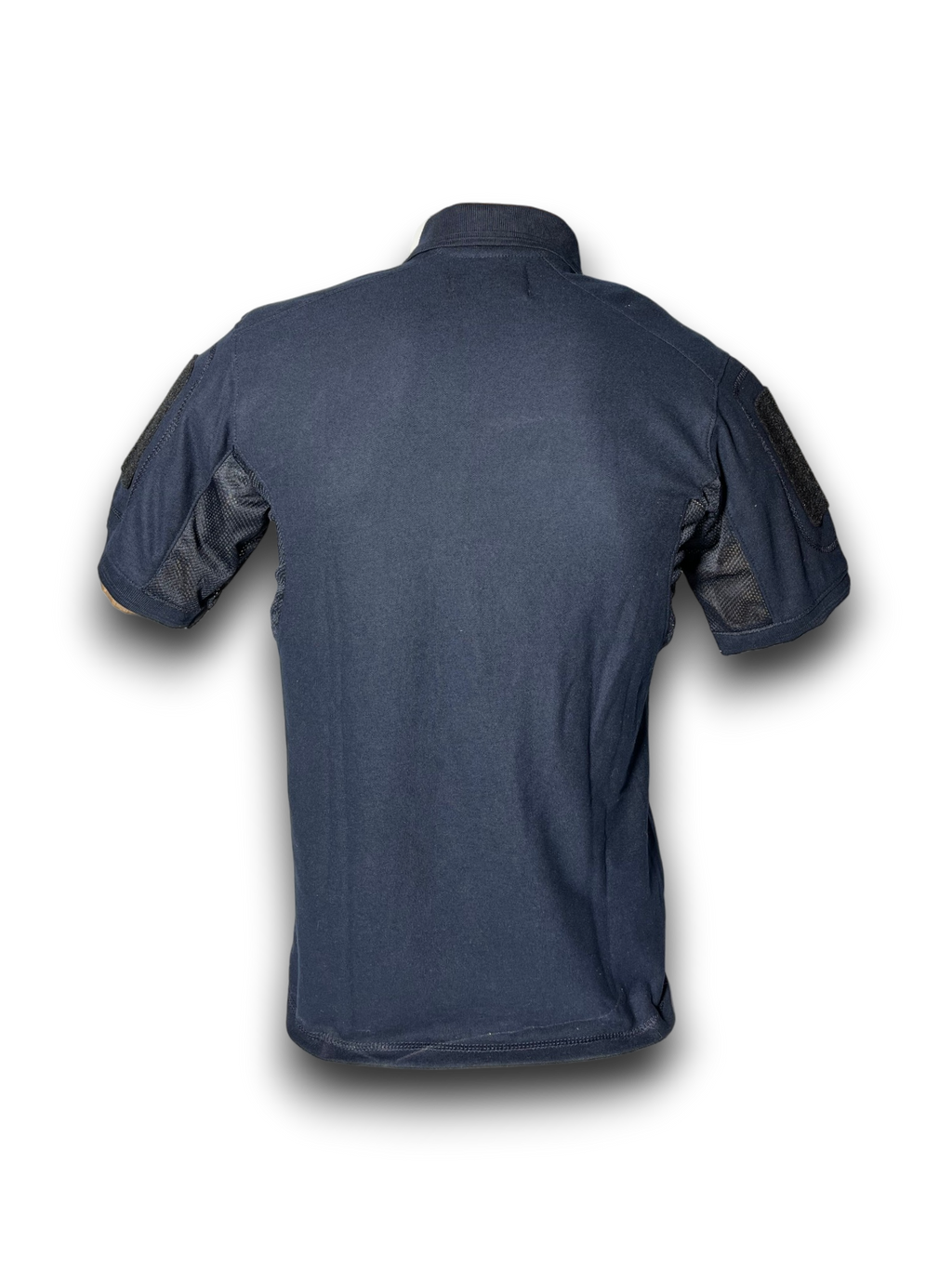 Playera Tipo Polo Táctica Azul Marino Manga Corta