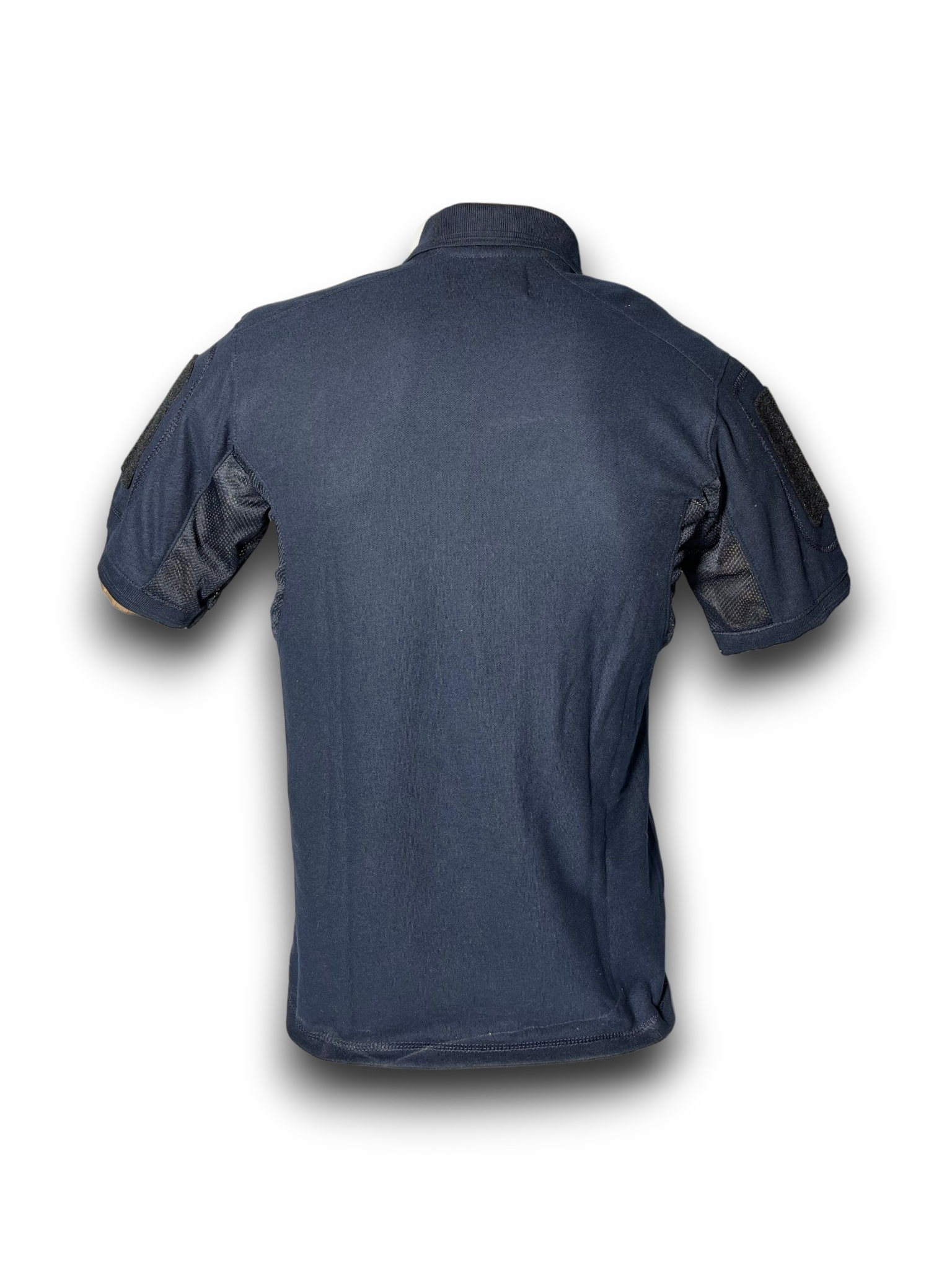 Playera Tipo Polo Táctica Azul Marino Manga Corta