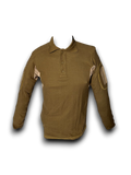 Playera Tipo Polo Táctica Manga Larga 2XL