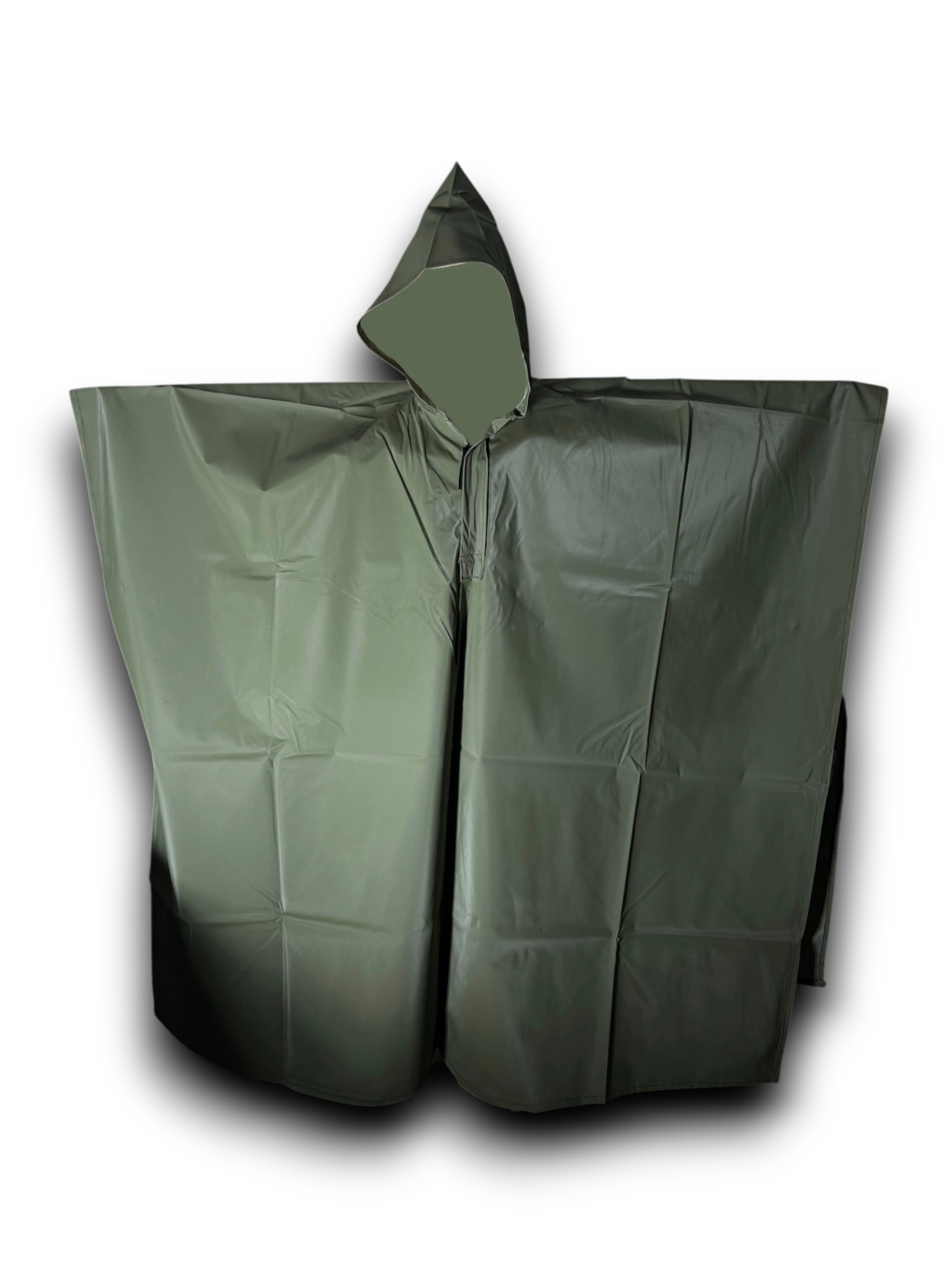 Impermeable Verde Grueso