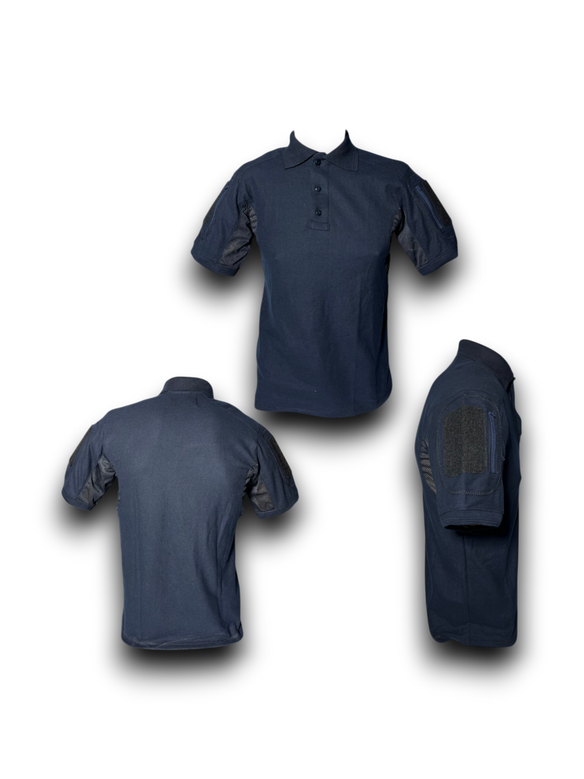 Playera Tipo Polo Táctica Manga Corta 2XL