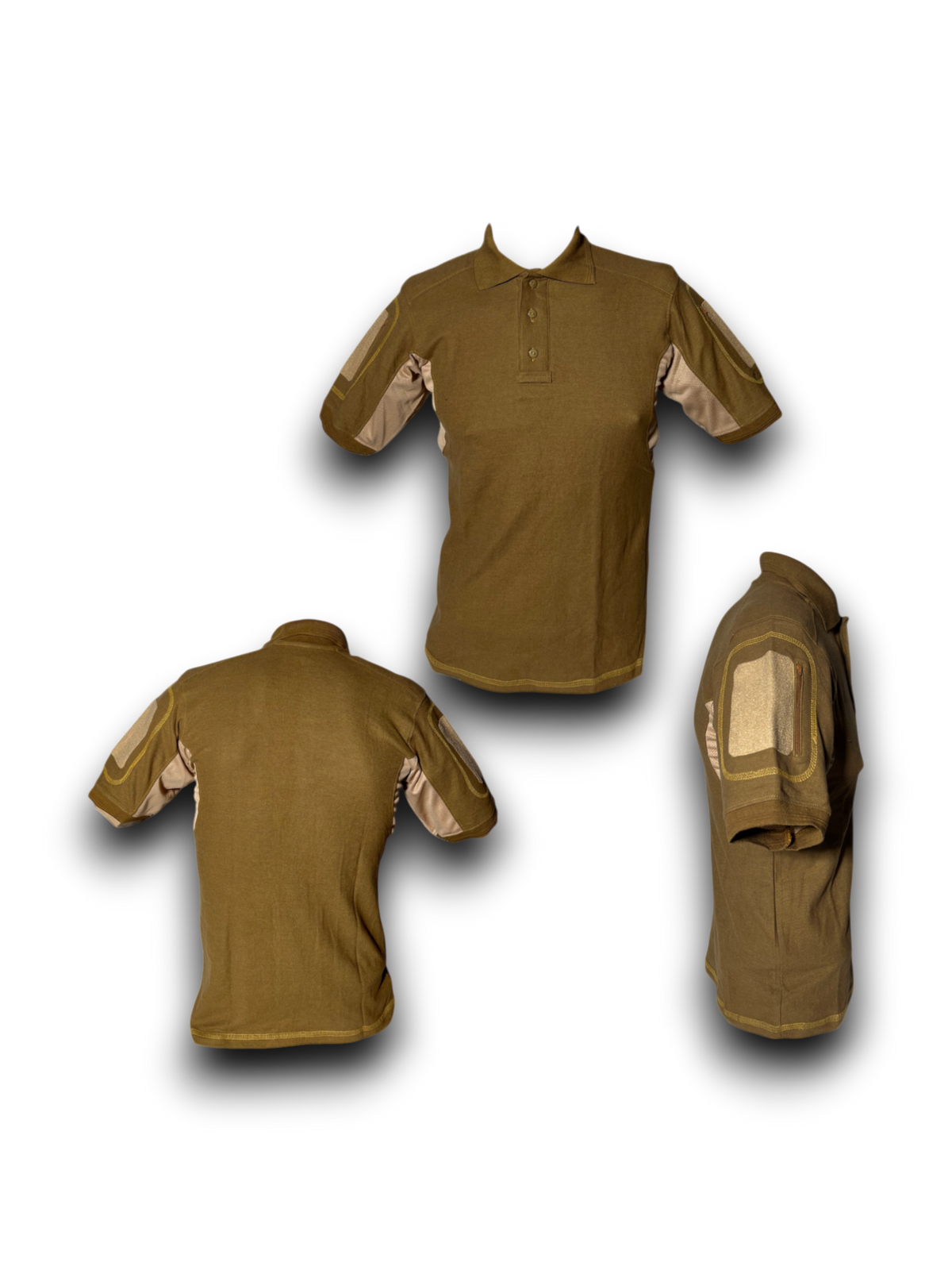 Playera Tipo Polo Táctica Manga Corta 3XL