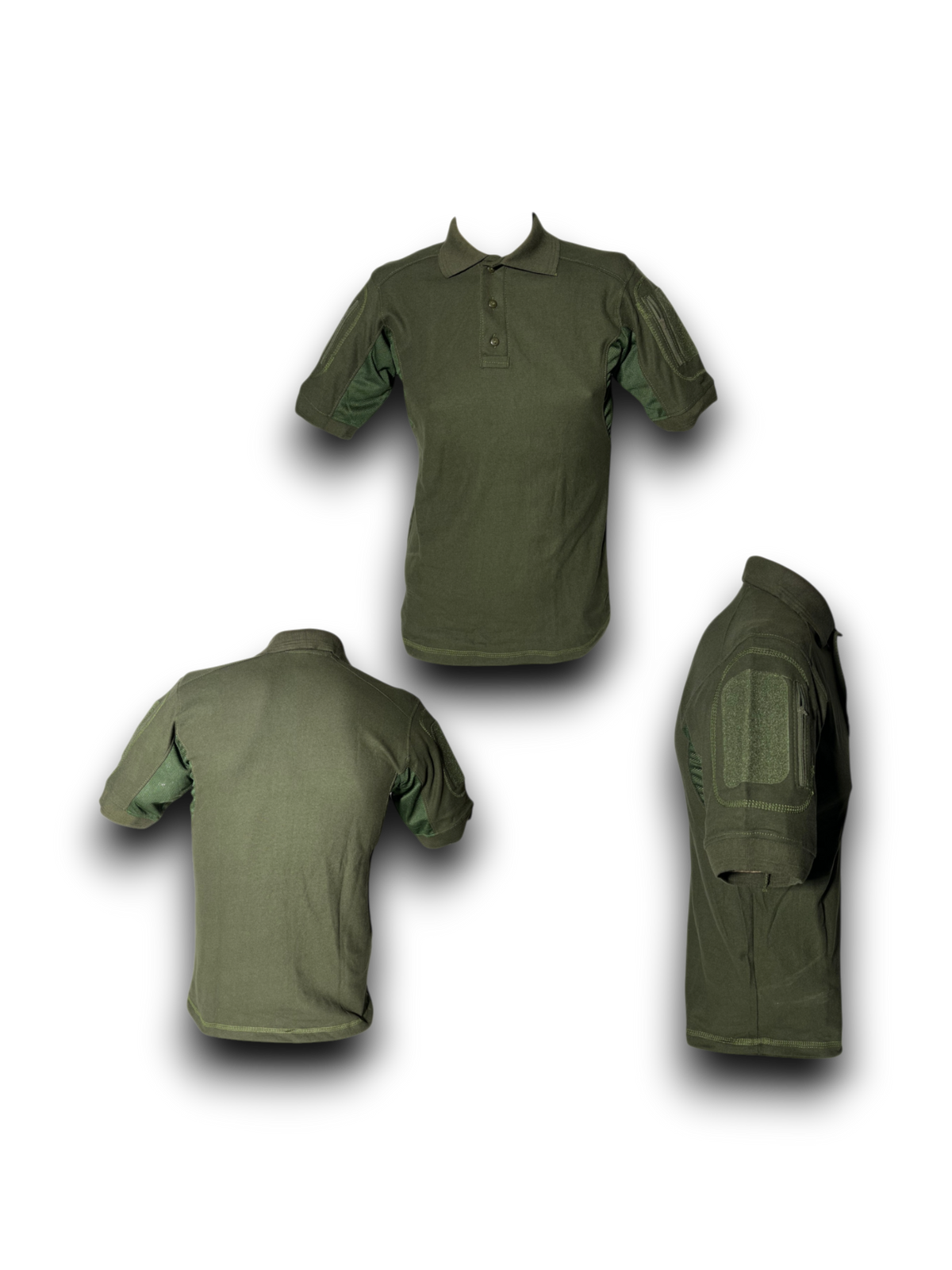 Playera Tipo Polo Táctica Manga Corta 2XL